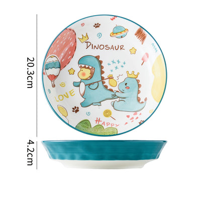 Juego de Platos de Cerámica Infantil con Diseños Animados - Image 31