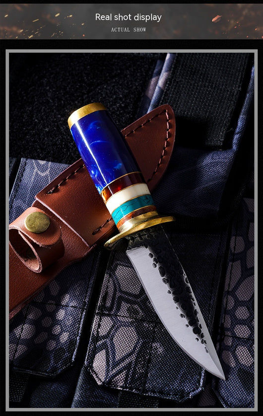 Cuchillo de Supervivencia Portátil para Aventuras al Aire Libre - Image 6
