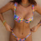 Traje de Baño Bikini Estampado para Mujer
