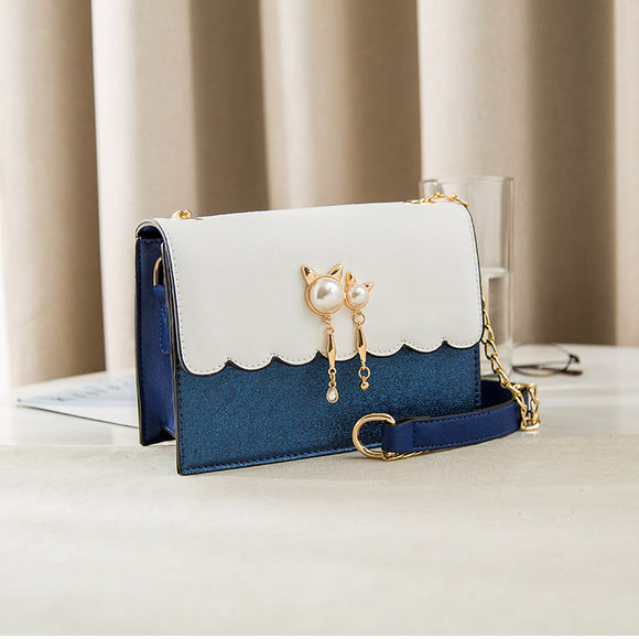 Bolso Bandolera Cadena Estilo Coreano para Mujer