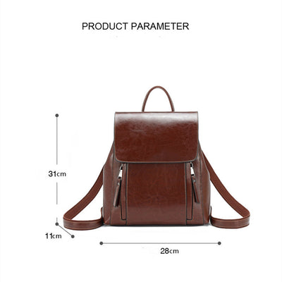 Mochila de Cuero para Mujer - Elegancia y Funcionalidad - Image 6
