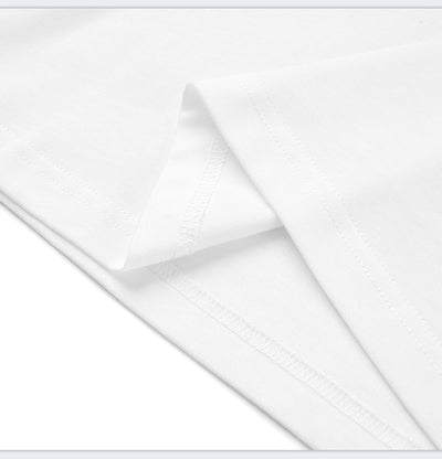 Camiseta Suelta con Estampado de Letras para Hombre - Image 11