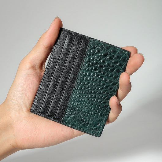 Billetera Minimalista de Cuero Genuino con Múltiples Compartimentos - Image 28