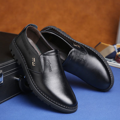 Zapatos Casuales de Cuero Genuino para Hombre Primavera Otoño Transpirables - Image 7
