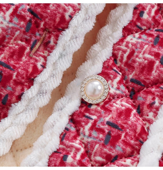 Abrigo de Algodón Clásico con Forro Polar para Otoño e Invierno - Image 14