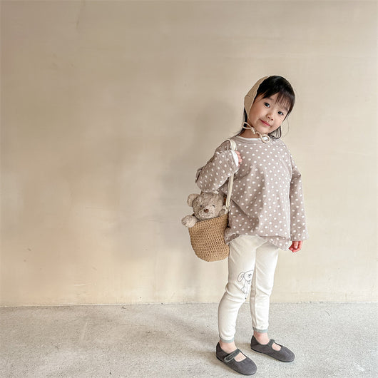 Leggings Infantiles Estampado Conejo Otoño - Diseño Adorable - Image 18