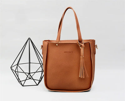 Set de 4 Bolsas Coreanas con Borlas - Bolso, Monedero y Organizador - Image 22