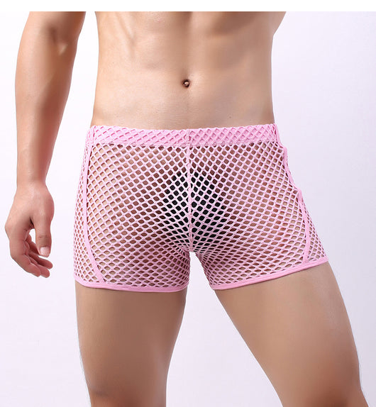 Bóxers de Malla Transpirable para Hombre - Diseño Fishnet Moderno - Image 17