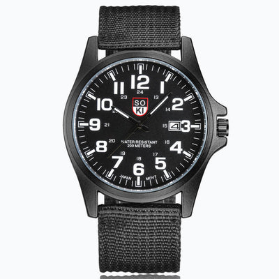 Reloj Deportivo Hombre con Correa Trenzada y Calendario - Image 7