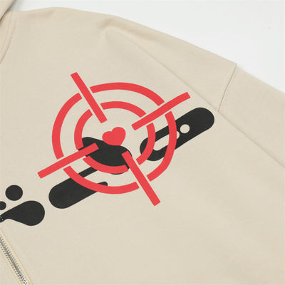 Cardigan Hoodie Oversized con Estampado de Letras - Tendencia Urbana - Image 19