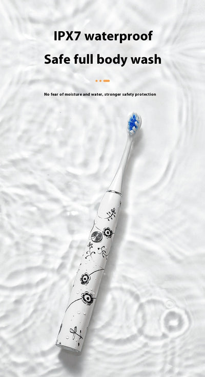 Cepillo de Dientes Eléctrico con Suspensión Magnética y Carga Inteligente - Image 8