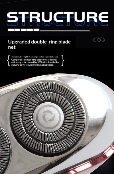 Afeitadora Eléctrica Portátil de Carga Rápida para Hombres - Image 13