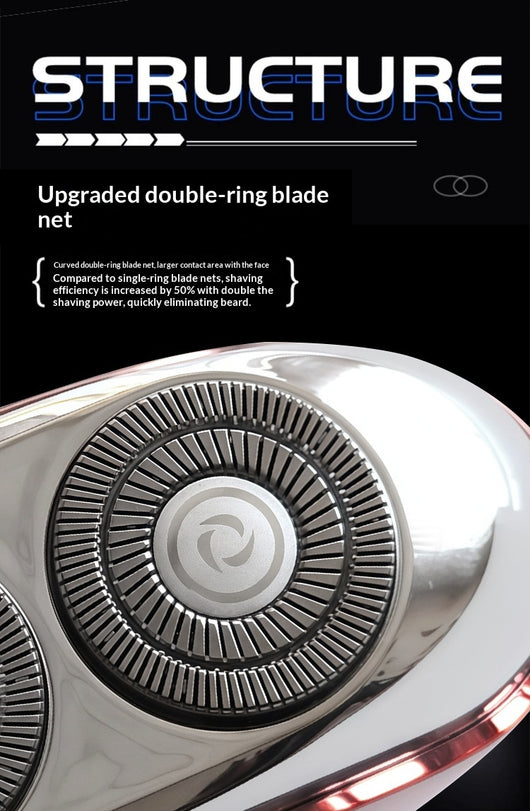 Afeitadora Eléctrica Portátil de Carga Rápida para Hombres - Image 13