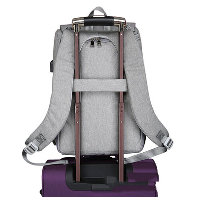 Bolso Maternal Convertible con Doble Asa y Cierre de Seguridad - Image 11