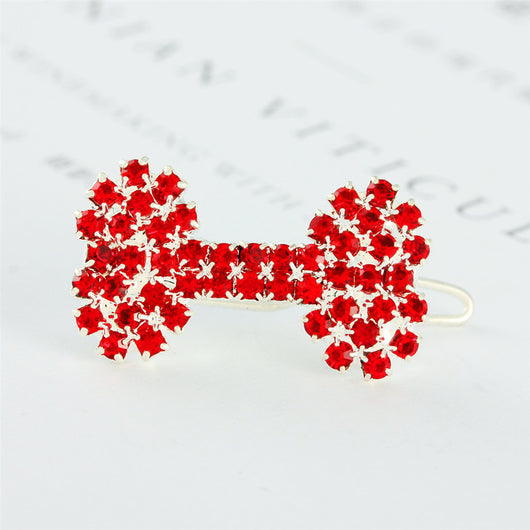 Moños y Accesorios para Mascotas con Diseño de Hueso y Diamantes - Image 16