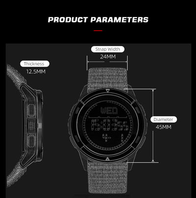 Reloj Inteligente Deportivo con Podómetro y Brújula - Image 10