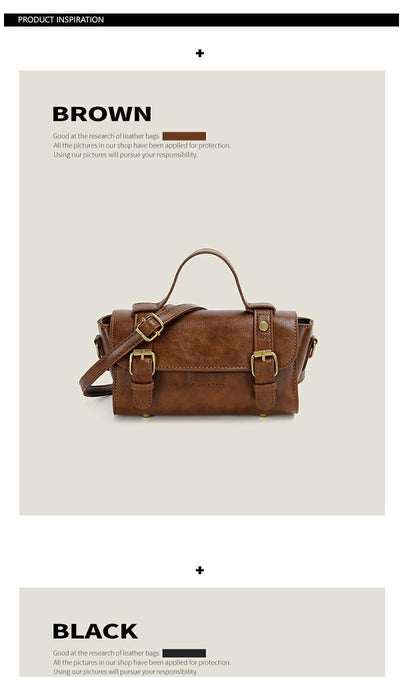 Bolso Redondo Retro con Textura Avanzada - Image 15