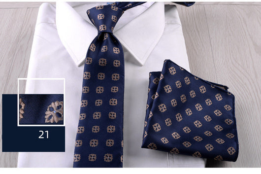 Combo Corbata y Pañuelo de Bolsillo para Hombre Profesional - Image 22