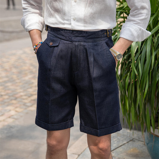 Shorts Denim Vintage Neapolitan para Hombre - Image 2