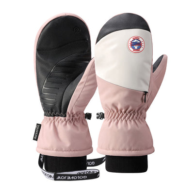 Guantes de Snowboard para Mujer Impermeables con Pantalla Táctil y Forro Térmico - Image 6