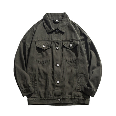 Chaqueta Denim Retro Casual para Hombre - Estilo Clásico - Image 9