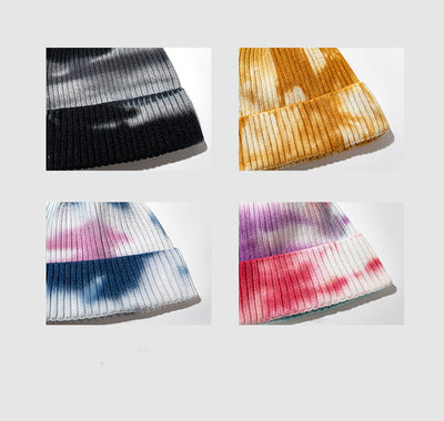 Gorro de Lana Tejido con Degradado Tie-dye - Image 6