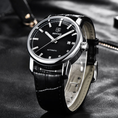 Reloj Mecánico Empresarial para Hombre con Calendario Luminoso Multifuncional - Image 10