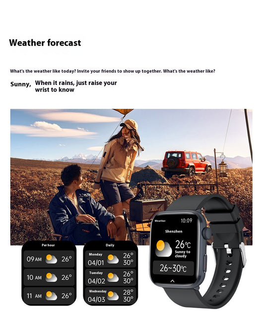 Reloj Inteligente T92 con Llamadas Bluetooth, Monitor de Glucosa y Frecuencia Cardíaca - Image 15