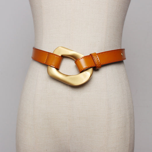 Cinturón de Cuero para Mujer Versátil - Diseño Minimalista - Image 5