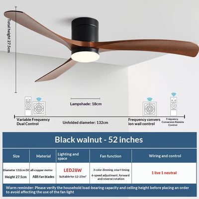 Ventilador de Techo con Luz Integrada Moderno y Minimalista - Image 28