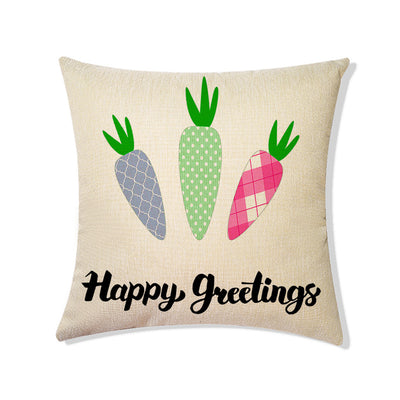 Funda de Almohada de Lino para Sofá Cama Easter - Image 20