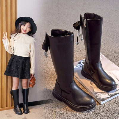 Botas Infantiles de Cuero Estilo Retro Británico - Image 12