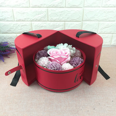Caja de Regalo Redonda con Apertura Lateral para San Valentín - Image 9