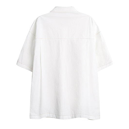 Camisa Suelta de Manga Corta Unisex - Image 13