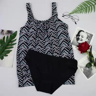 Bikini Estampado Oversized con Realce Push Up para Mujer - Image 7