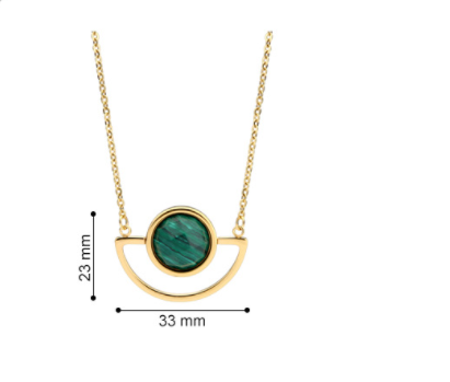 Collar de Acero Inoxidable con Colgante Sol Estrella en Turquesa - Image 9