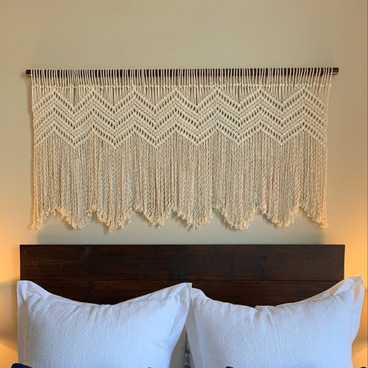 Tapiz Tejido de Cuerda de Algodón para Decoración