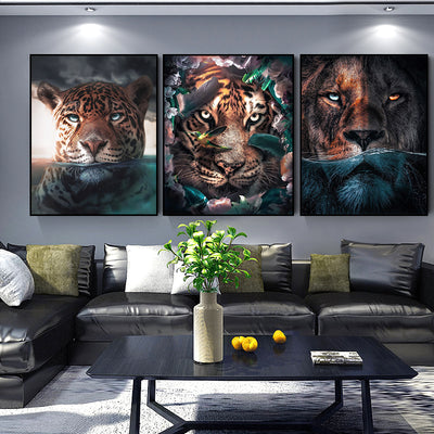 Cuadro de Diamantes Decorativo para Sala de Estar - Mural Completo - Image 18