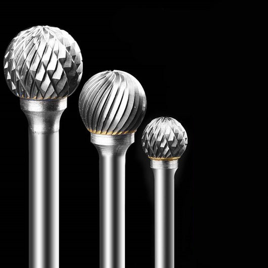 Cabezal de Amoladora Eléctrica de Acero Tungsteno Tipo D con Bola