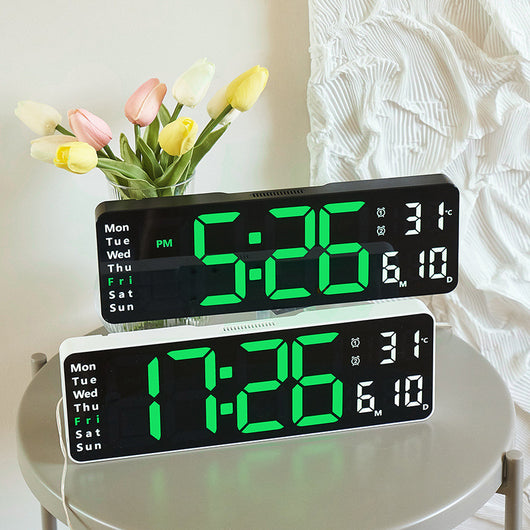 Reloj de Pared Grande para Sala de 13”, Diseño Moderno y Doble Uso - Image 4