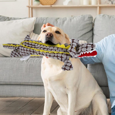 Juguetes para Perros Resistentes con Sonido - Diseños de Animales en Corduroy - Image 12