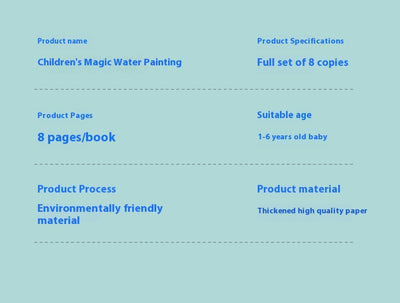 Libro Mágico de Pintura con Agua para Niños - Álbum de Colorear Reutilizable - Image 21