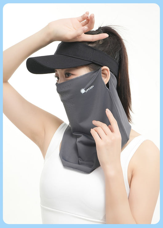 Máscara Protectora UV para Mujeres con Cobertura de Cuello y Orejas - Image 35