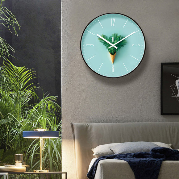 Reloj de Pared Decorativo Moderno con Diseño de Red