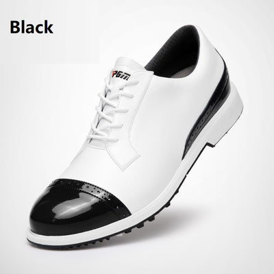 Zapatos de Golf Impermeables con Tacos Antideslizantes para Hombre - Image 7