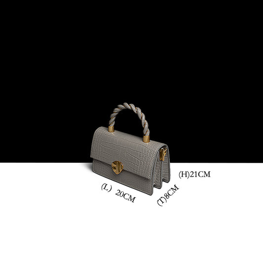 Bolso Vintage de Cuero Genuino con Herrajes Premium - Image 2