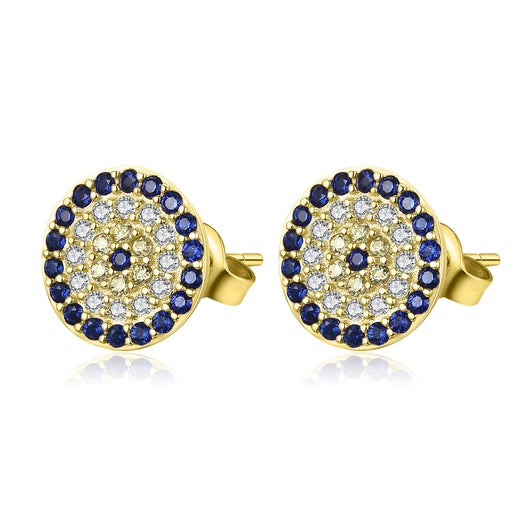 Aretes de Plata S925 con Diseño de Ojo Místico - Image 5