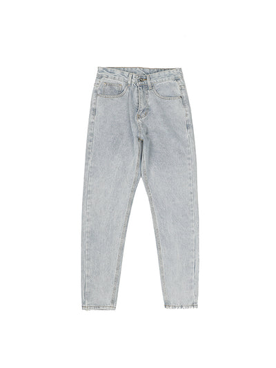 Jeans Rectos Desgastados Efecto Vintage - Image 4