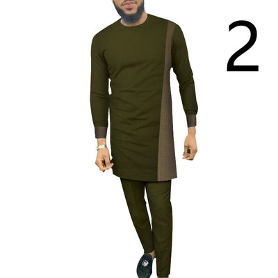 Conjunto Casual de Pantalón y Sudadera Manga Larga para Hombre - Image 23