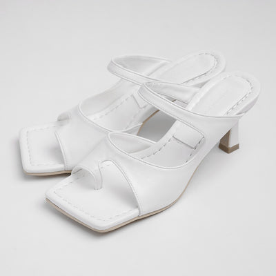 Sandalias de Tacón Alto Verde con Punta Cuadrada - Estilo Fashion - Image 5